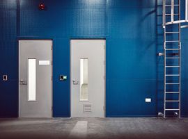 Metal Fire doors, windows and frames