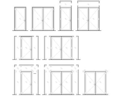 custom metal door dimensions