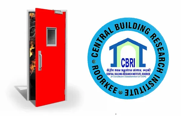 building with fire doors