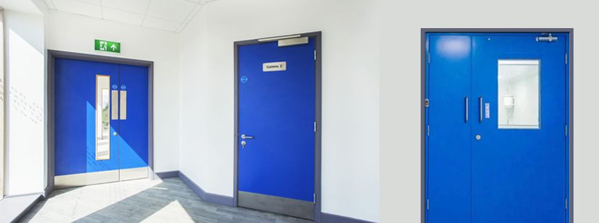 scientific steel door