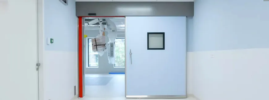 automatic metal sliding door